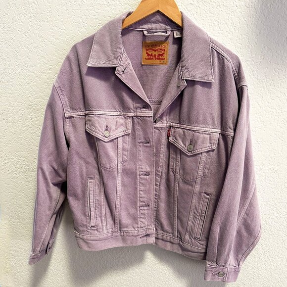 Levi's Lavender / Light Purple Jean Jacket - Picture 2 of 3